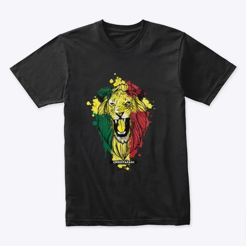 Christafari Lion Cross T-shirt